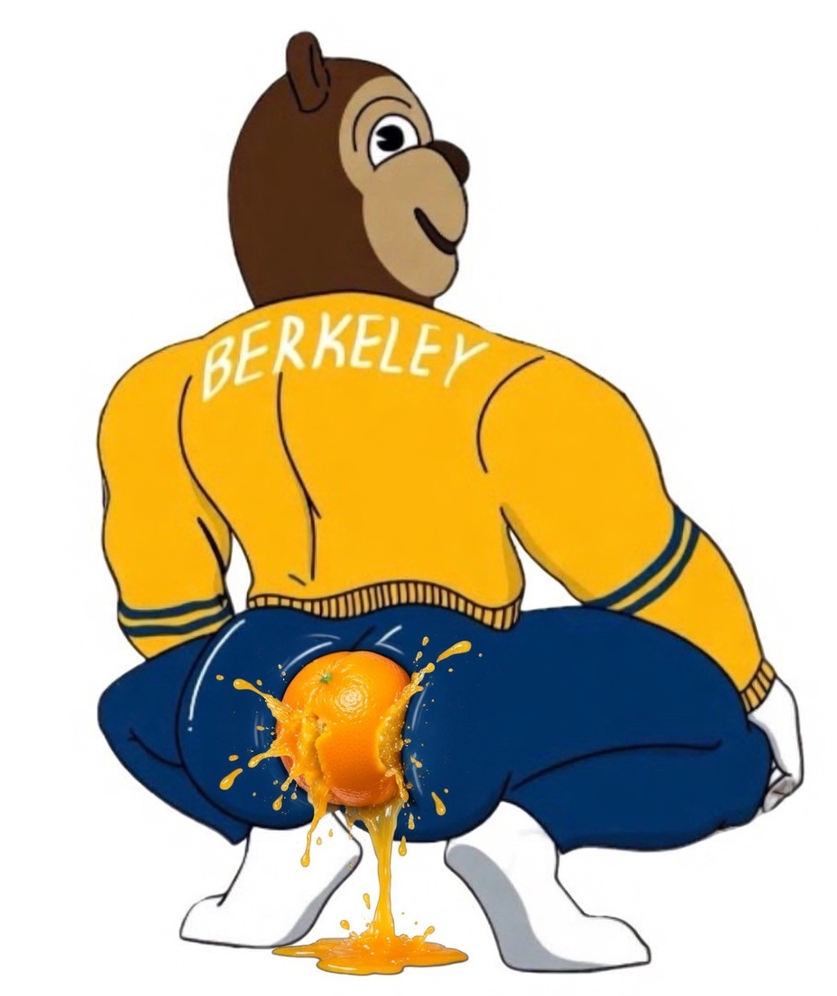 Freak Week has entered the chat. Fan-made mascot parody artwork supplied by @calwokebot. Photo credit: @calwokebot (user-supplied fan artwork).